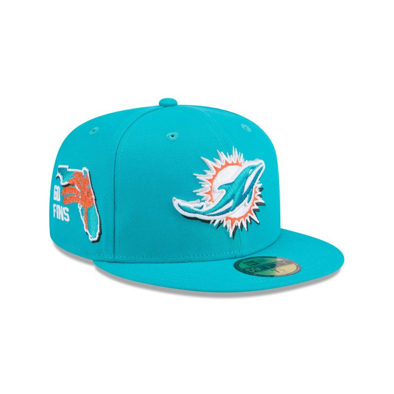 60498590 59FIFTY NFL24DRAFT5950CW MIADOL OTC 3QR