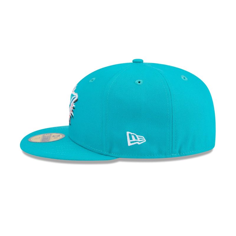 60498590 59FIFTY NFL24DRAFT5950CW MIADOL OTC LSIDE