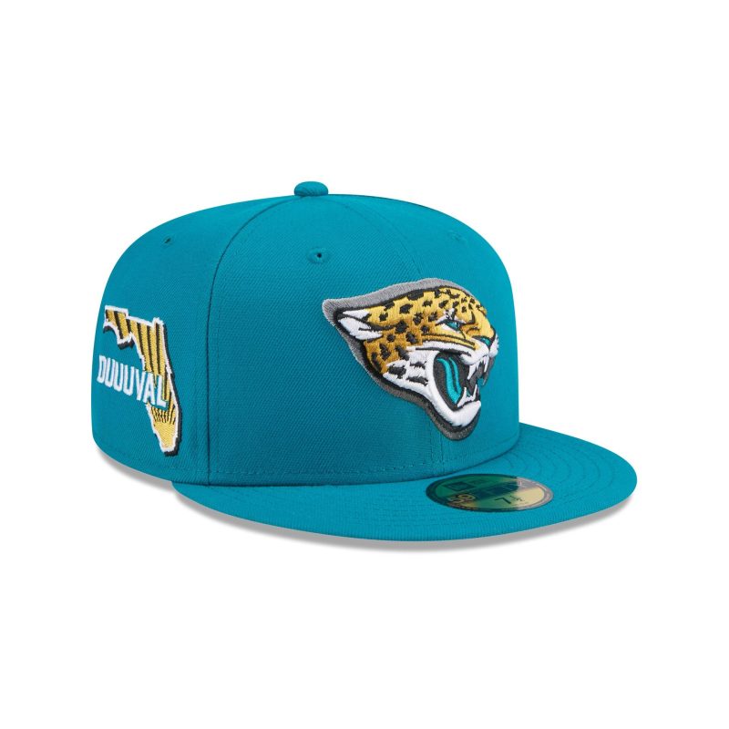 60498591 59FIFTY NFL24DRAFT5950CW JACJAG OTC 3QR