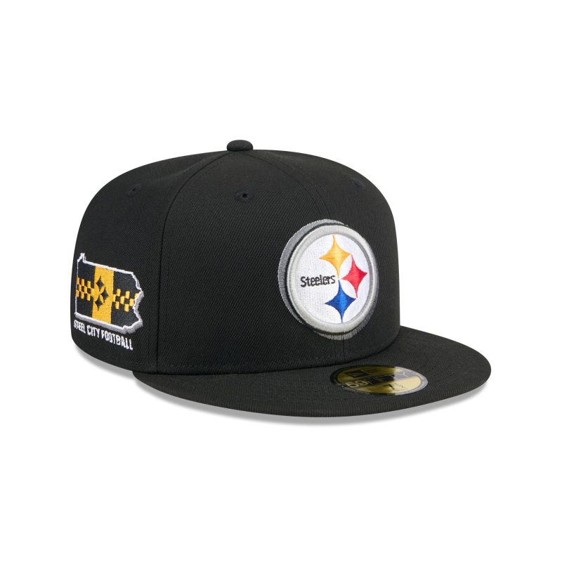 60498596 59FIFTY NFL24DRAFT5950CW PITSTE OTC 3QR