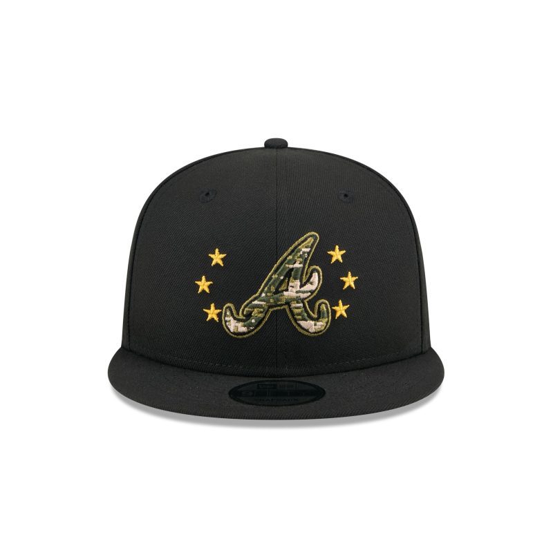 60499911 9FIFTY M950AFDMLB24 ATLBRA BLK F