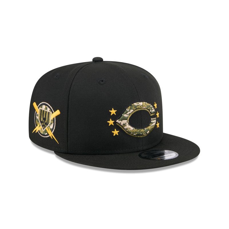 60499914 9FIFTY M950AFDMLB24 CINRED BLK 3QR