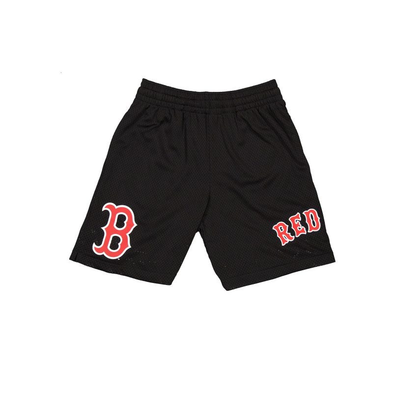 60500386 SHORTS BLACKSHORTS BOSRED BLK F