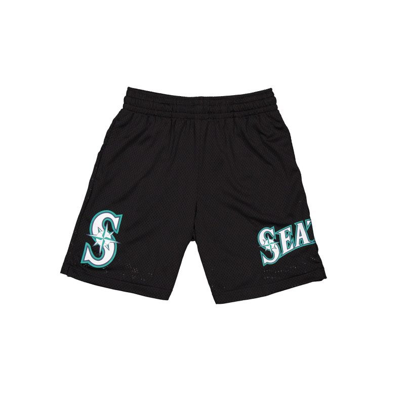 60500401 SHORTS BLACKSHORTS SEAMAR BLK F