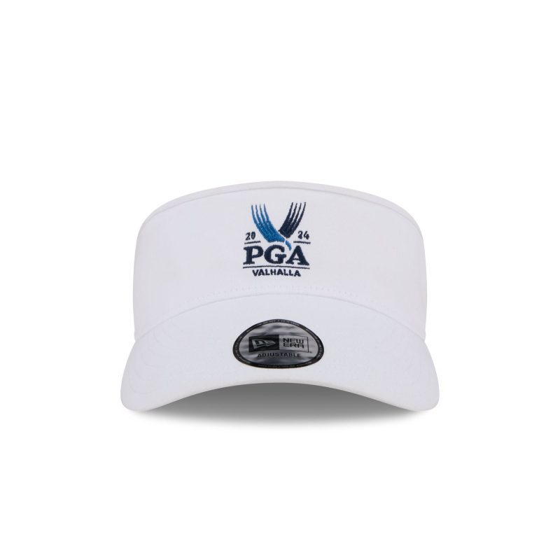 60501016 VISOR PGA24VISORTEAM PGACHA WHI F 1