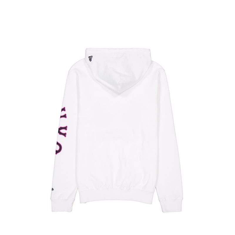 60502031 HOODIE MLBCITYCONNECT24 NEYMET WHT R