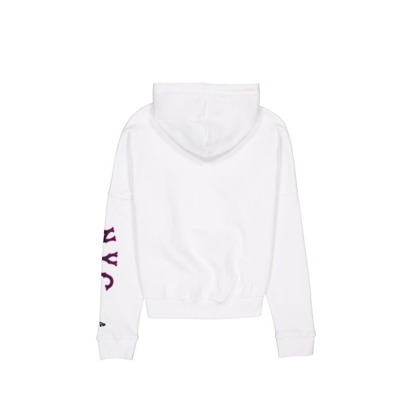 60502085 HOODIE MLBCITYCONNECT24 NEYMET WHT R