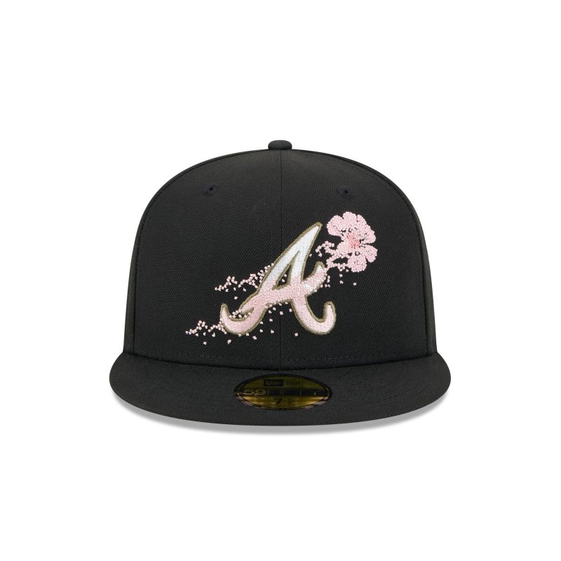 60505263 59FIFTY DOTTEDFLORAL ATLBRA BLK F