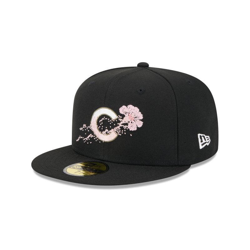 60505265 59FIFTY DOTTEDFLORAL CHICUB BLK 3QL