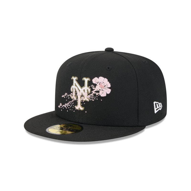 60505268 59FIFTY DOTTEDFLORAL NEYMET BLK 3QL