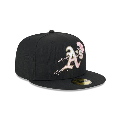 60505271 59FIFTY DOTTEDFLORAL OAKATH BLK 3QR