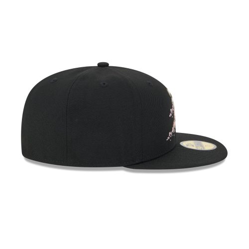 60505271 59FIFTY DOTTEDFLORAL OAKATH BLK RSIDE