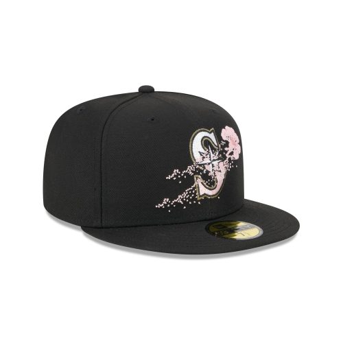 60505274 59FIFTY DOTTEDFLORAL SEAMAR BLK 3QR