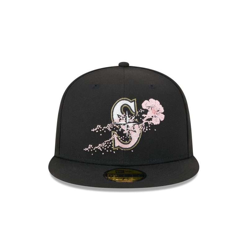 60505274 59FIFTY DOTTEDFLORAL SEAMAR BLK F