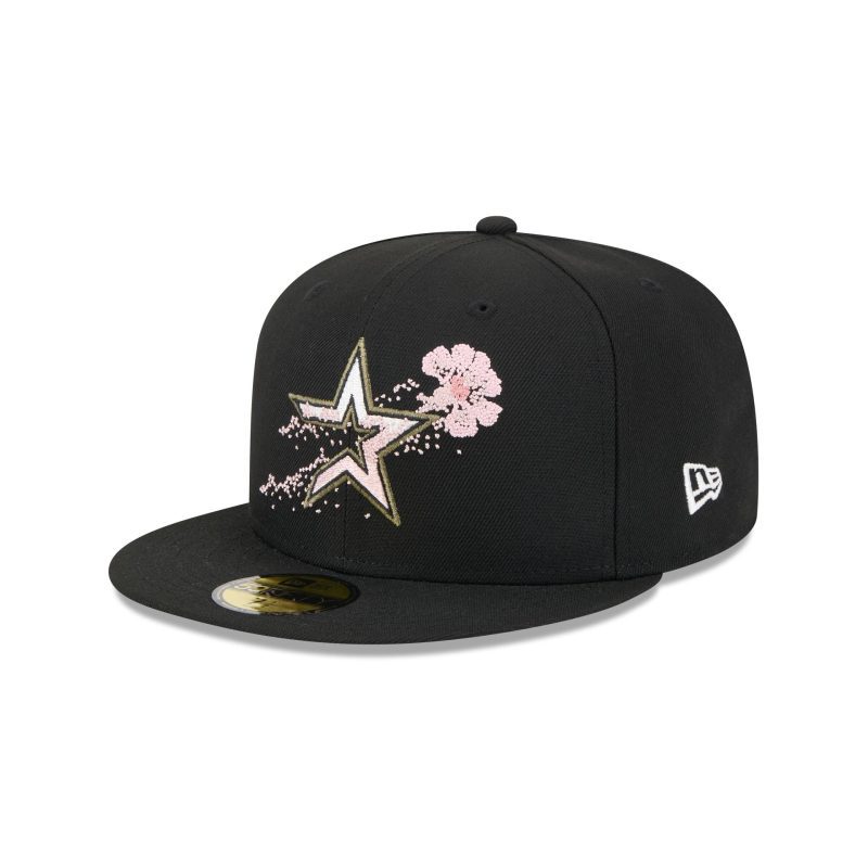 60505277 59FIFTY DOTTEDFLORAL HOUASTCO BLK 3QL