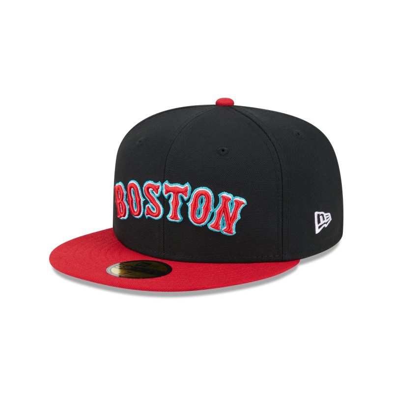 60505366 59FIFTY RETROSPRINGTRAININ BOSREDCO BLK 3QL