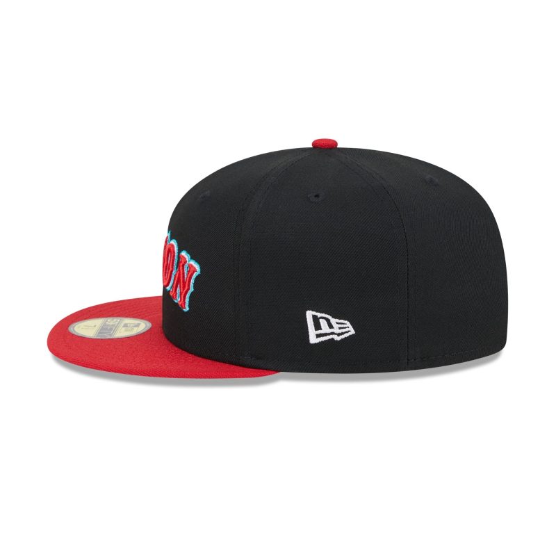 60505366 59FIFTY RETROSPRINGTRAININ BOSREDCO BLK LSIDE