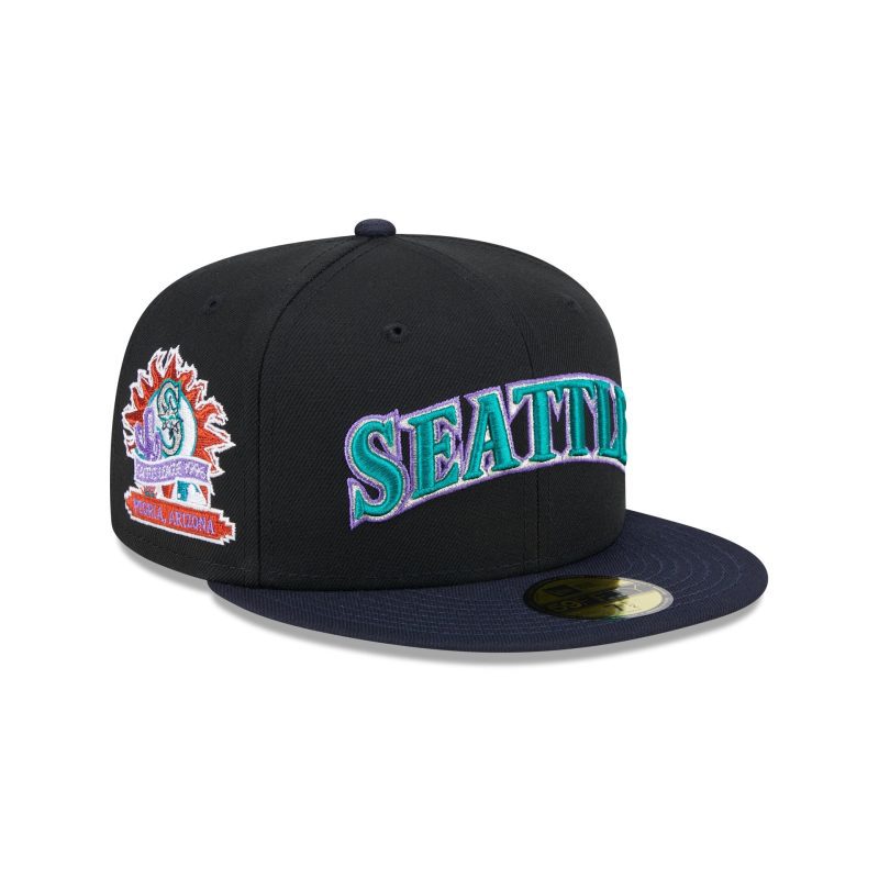 60505372 59FIFTY RETROSPRINGTRAININ SEAMARCO BLK 3QR