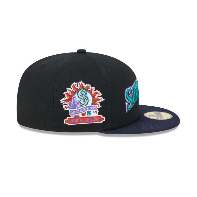 60505372 59FIFTY RETROSPRINGTRAININ SEAMARCO BLK RSIDE