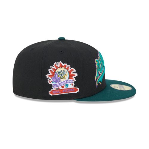 60505377 59FIFTY RETROSPRINGTRAININ OAKATHCO BLK RSIDE