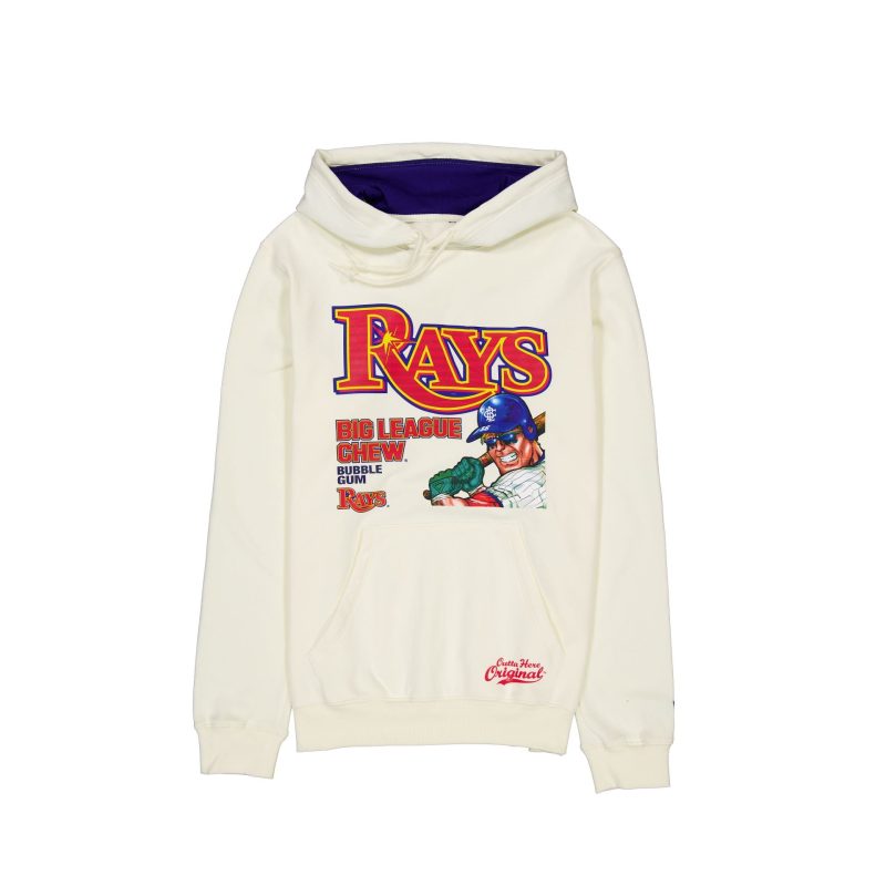 60505876 HOODIE MLBXBIGLEAGUECHEW24 TAMRAY WHT F