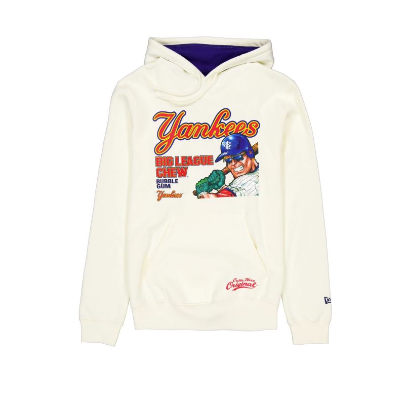 60505884 HOODIE MLBXBIGLEAGUECHEW24 NEYYAN WHT F