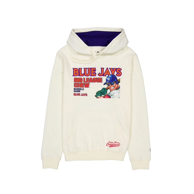 60505887 HOODIE MLBXBIGLEAGUECHEW24 TORJAY WHT F