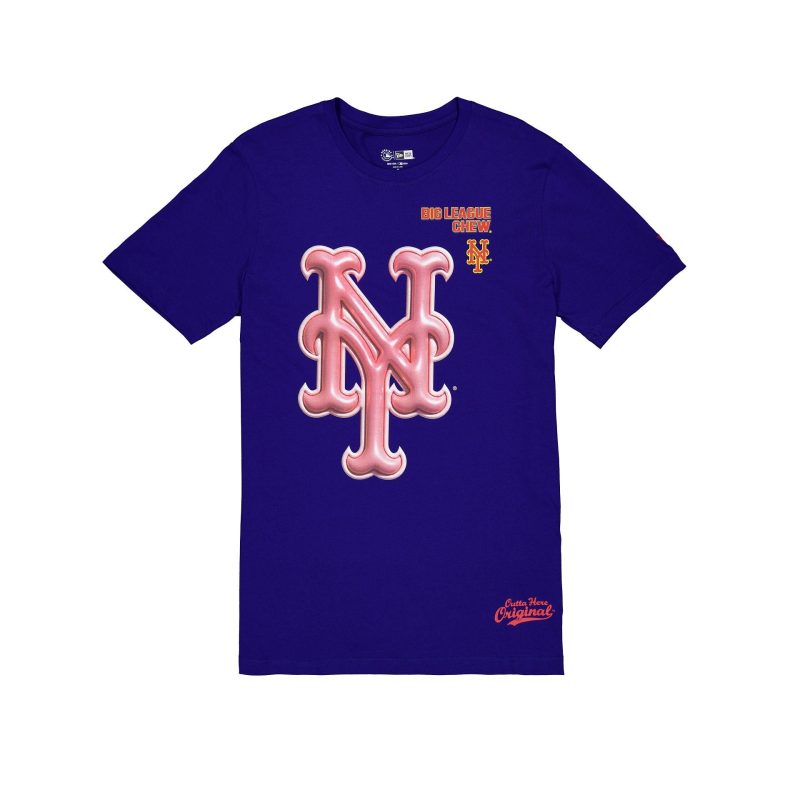 60505910 TSHIRT MLBXBIGLEAGUECHEW24 NEYMET RYL F