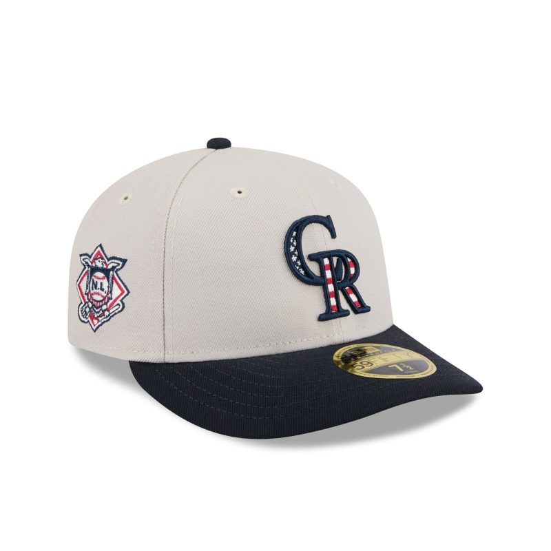 60506446 LP59FIFTY MLB24JULY4LP5950 COLROC STNNVY 3QR