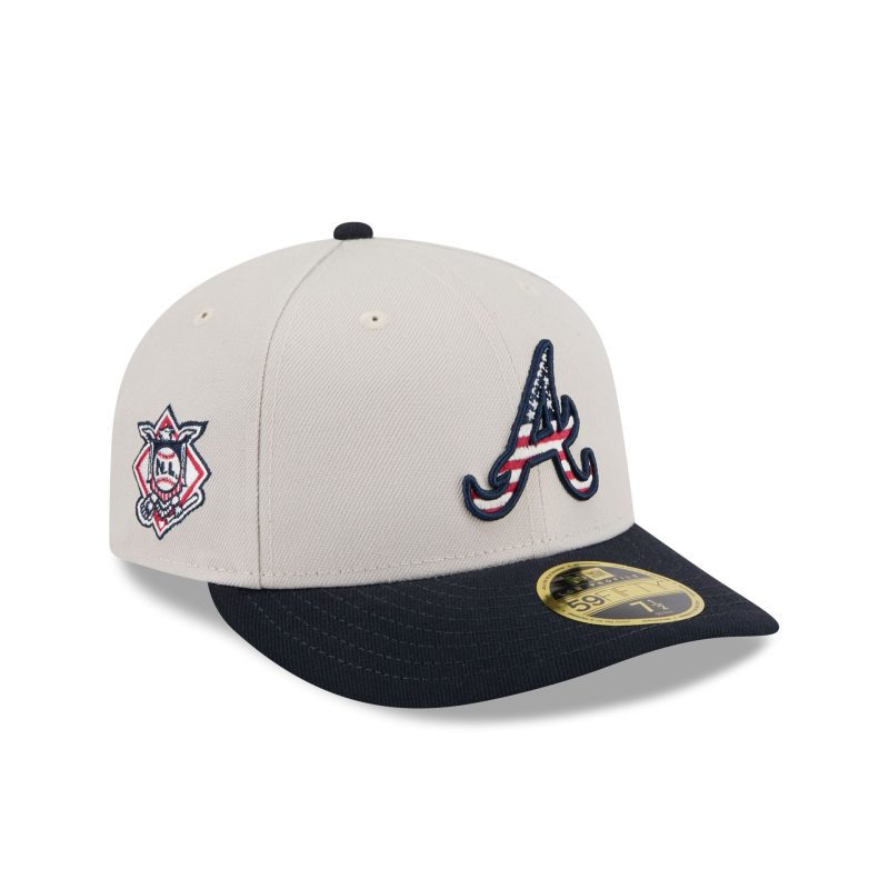 60506451 LP59FIFTY MLB24JULY4LP5950 ATLBRA STNNVY 3QR