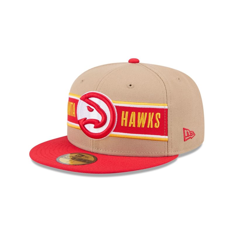 60507113 59FIFTY NBA24DRAFT5950 ATLHAW CAMOTC 3QL