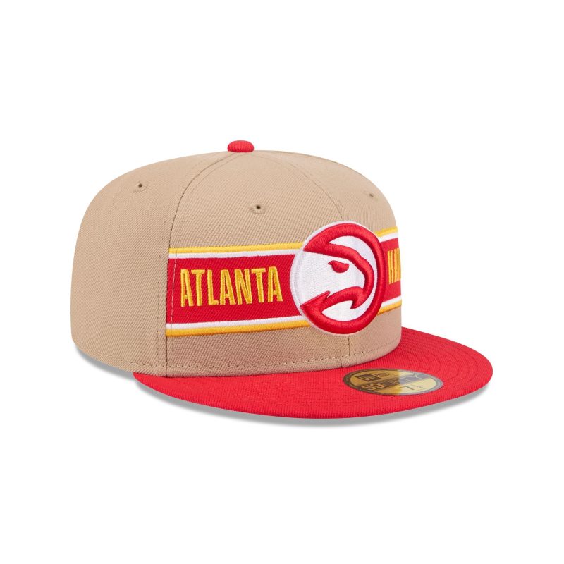 60507113 59FIFTY NBA24DRAFT5950 ATLHAW CAMOTC 3QR