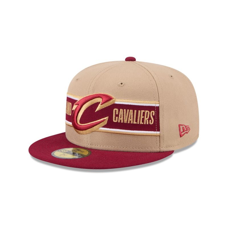 60507116 59FIFTY NBADRAFT24 CLECAV TAN 3QL