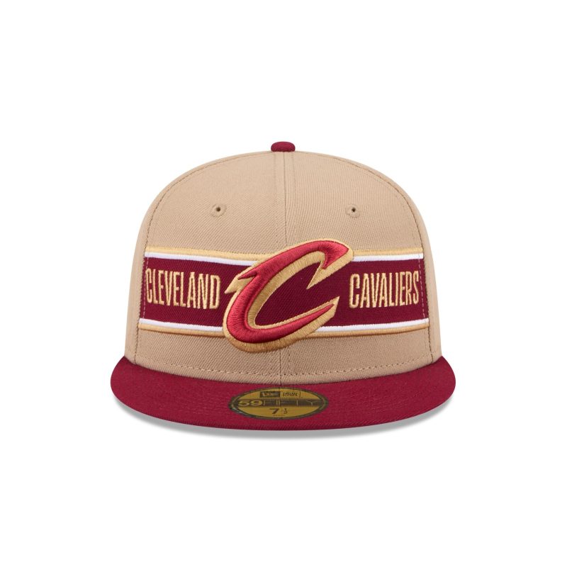 60507116 59FIFTY NBADRAFT24 CLECAV TAN F