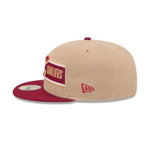 60507116 59FIFTY NBADRAFT24 CLECAV TAN LSIDE