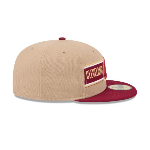 60507116 59FIFTY NBADRAFT24 CLECAV TAN RSIDE