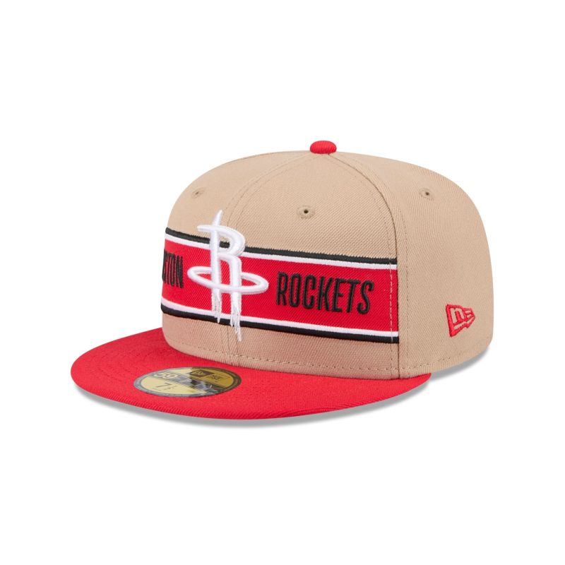 60507122 59FIFTY NBADRAFT24 HOUROC TAN 3QL