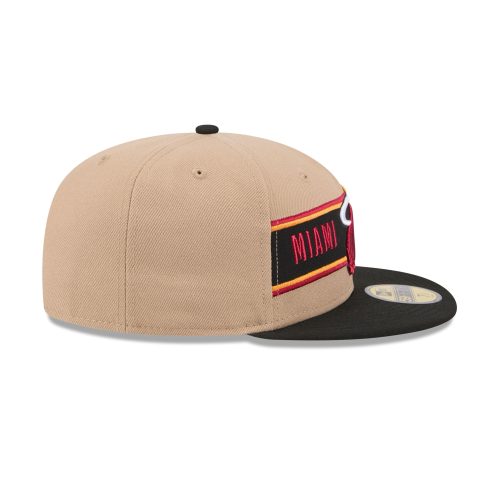 60507124 59FIFTY NBA24DRAFT5950 MIAHEA CAMOTC RSIDE