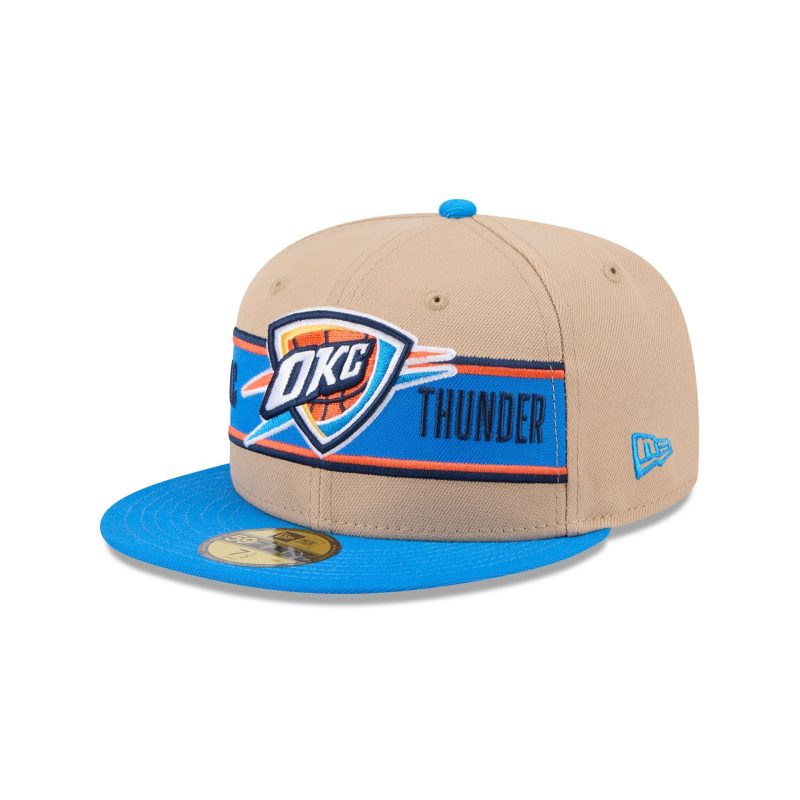 60507129 59FIFTY NBADRAFT24 OKLTHU TAN 3QL