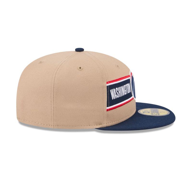 60507138 59FIFTY NBADRAFT24 WASWIZ TAN RSIDE