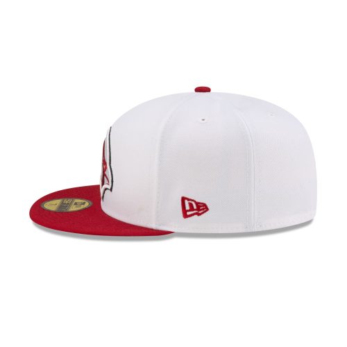 60507555 59FIFTY NFL24TRAININGEXCLUSIVE ARICAR WHT LSIDE