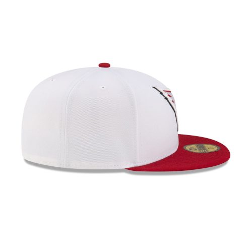 60507555 59FIFTY NFL24TRAININGEXCLUSIVE ARICAR WHT RSIDE