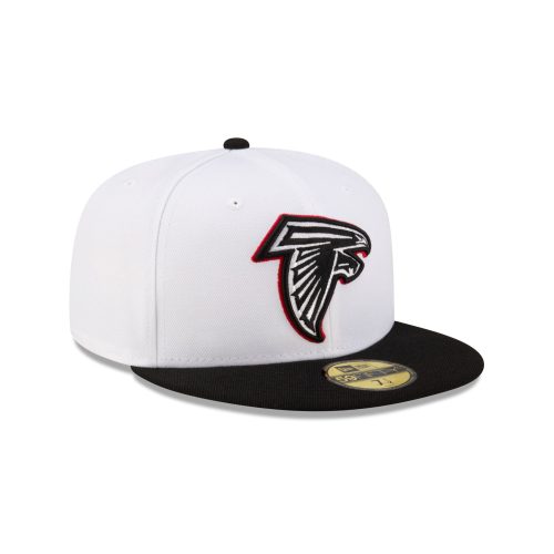 60507556 59FIFTY NFL24TRAININGEXCLUSIVE ATLFAL WHT 3QR