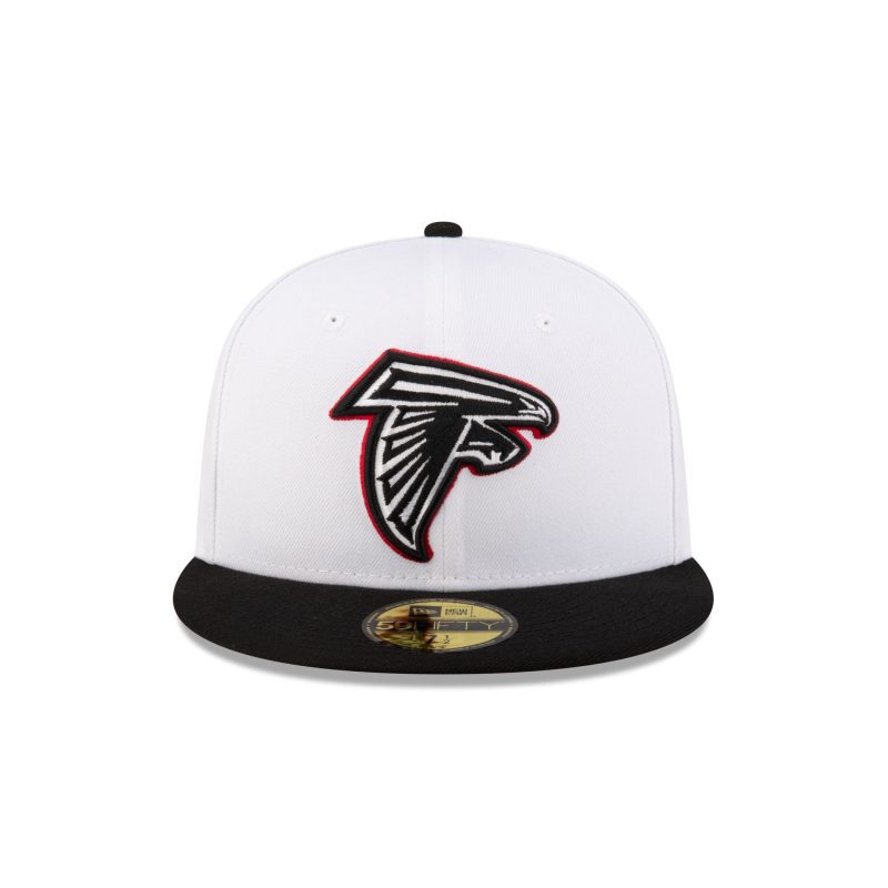 60507556 59FIFTY NFL24TRAININGEXCLUSIVE ATLFAL WHT F