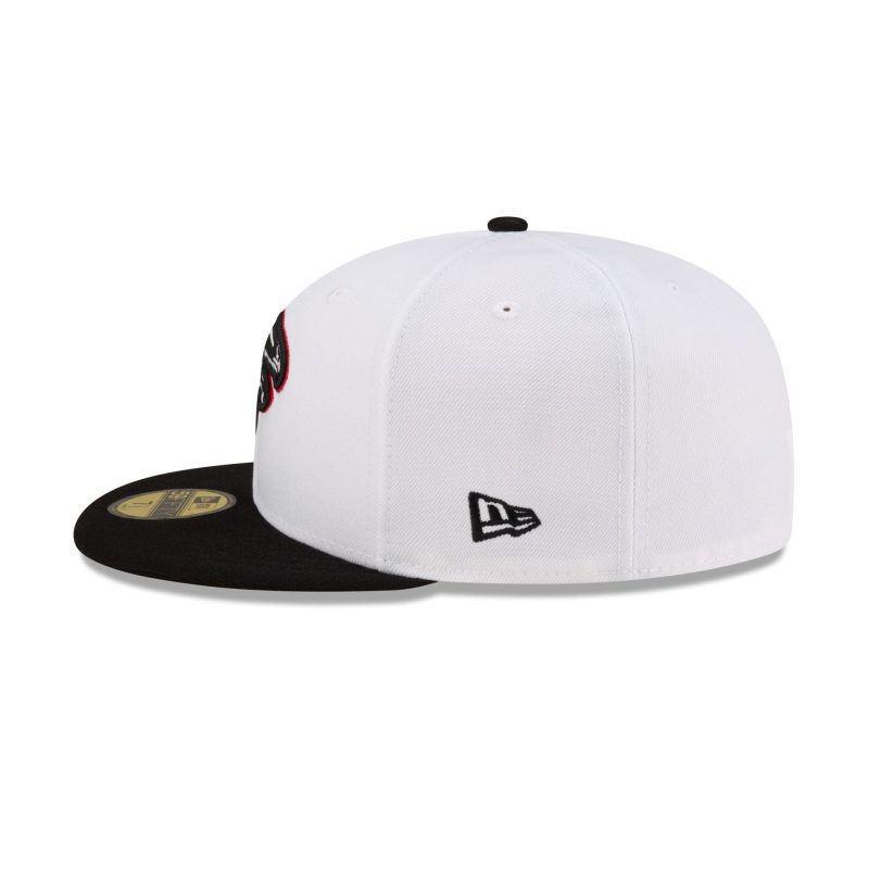 60507556 59FIFTY NFL24TRAININGEXCLUSIVE ATLFAL WHT LSIDE