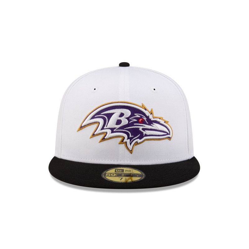 60507557 59FIFTY NFL24TRAININGEXCLUSIVE BALRAV WHT F