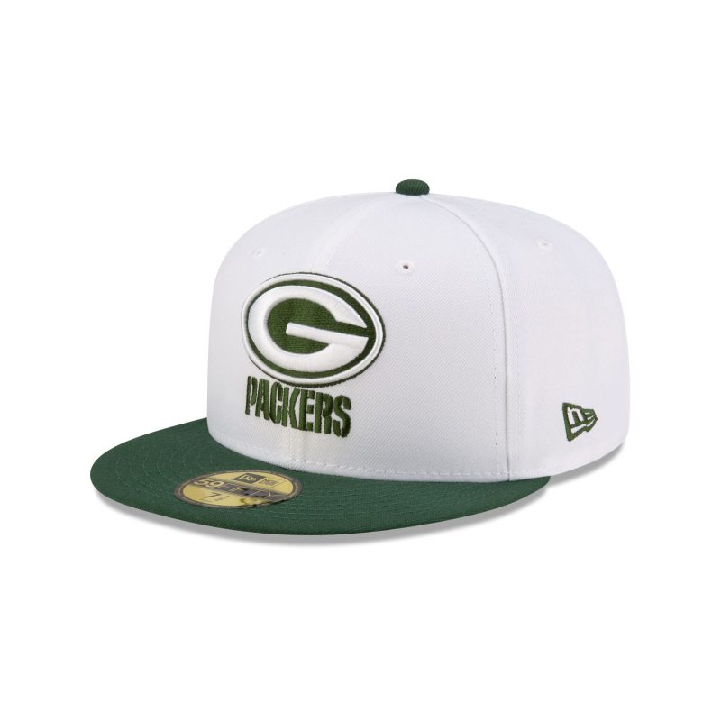 60507558 59FIFTY NFL24TRAININGEXCLUSIVE GREPAC WHT 3QL