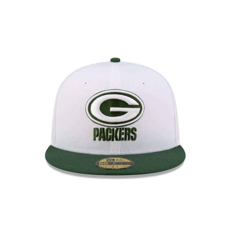 60507558 59FIFTY NFL24TRAININGEXCLUSIVE GREPAC WHT F