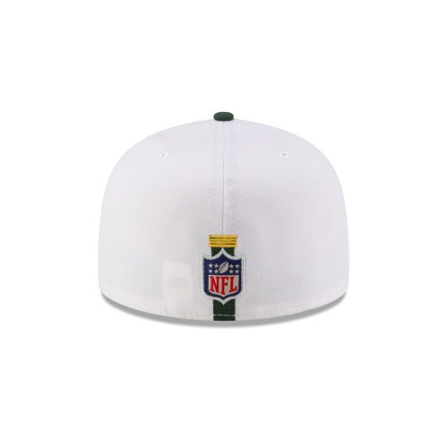 60507558 59FIFTY NFL24TRAININGEXCLUSIVE GREPAC WHT R