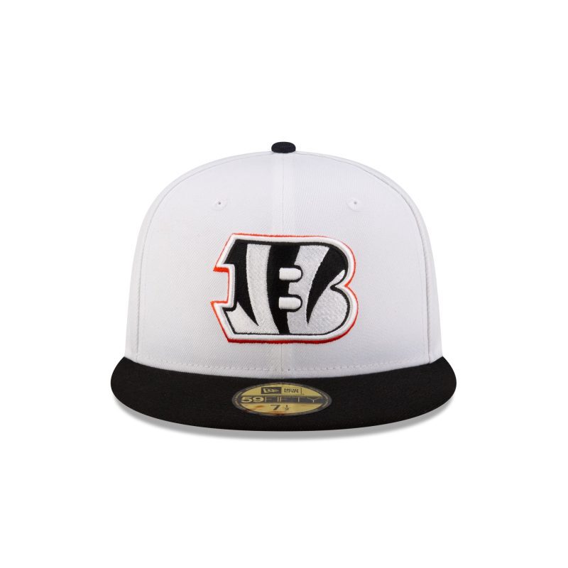 60507559 59FIFTY NFL24TRAININGEXCLUSIVE CINBEN WHT F